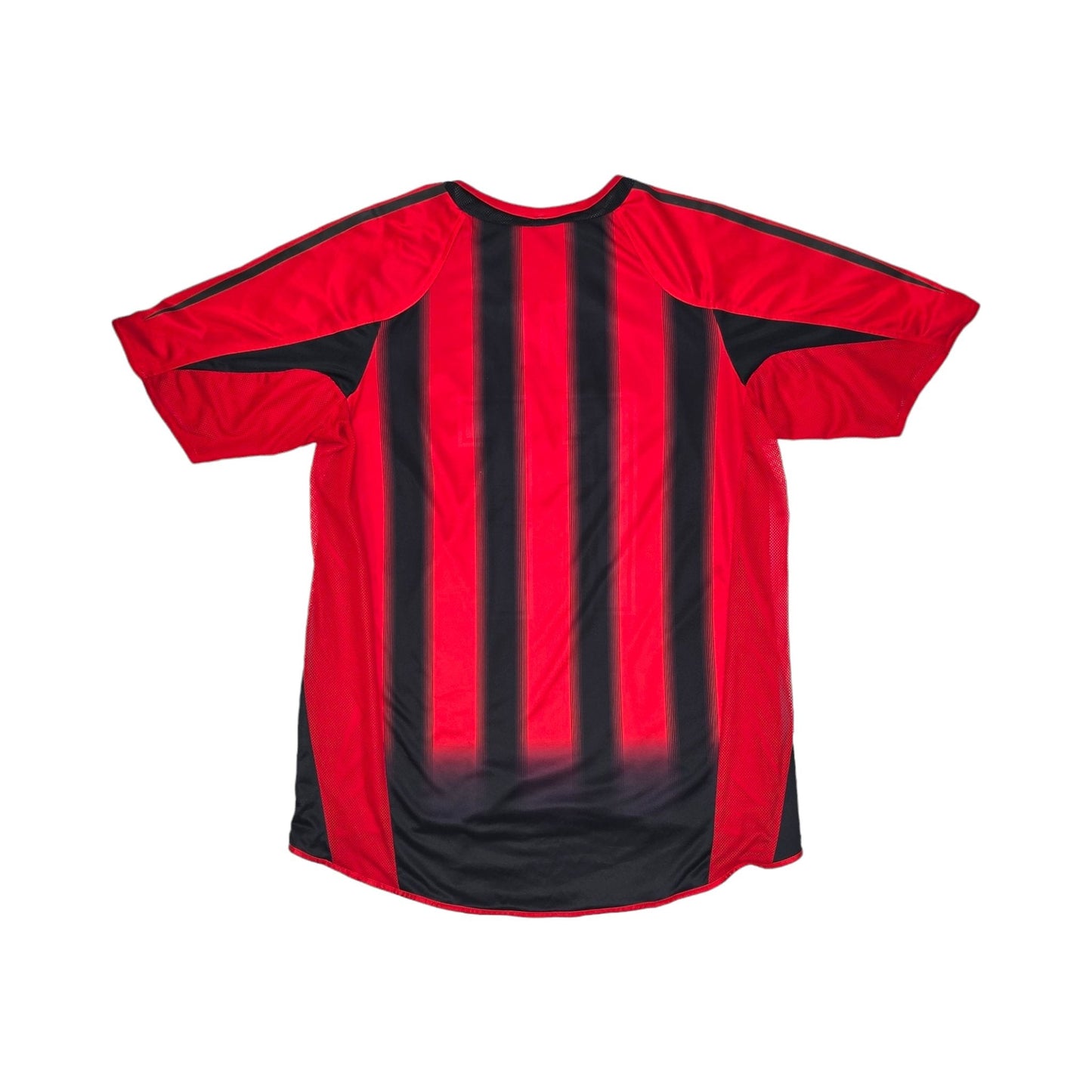 2004/05 AC Milan Home Football Shirt (L) Adidas (Dual Layer)