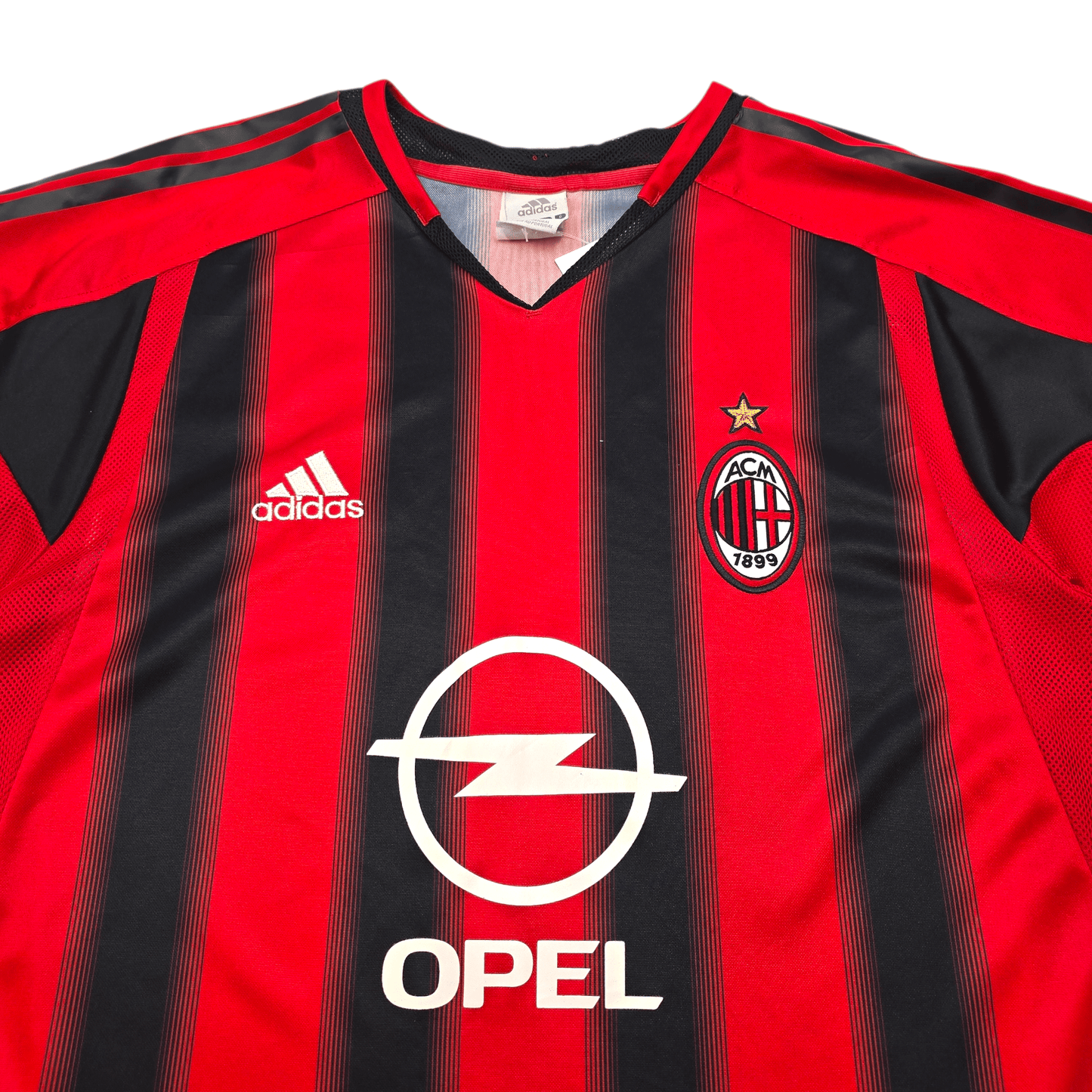 2004/05 AC Milan Home Football Shirt (M) Adidas #21 Pirlo