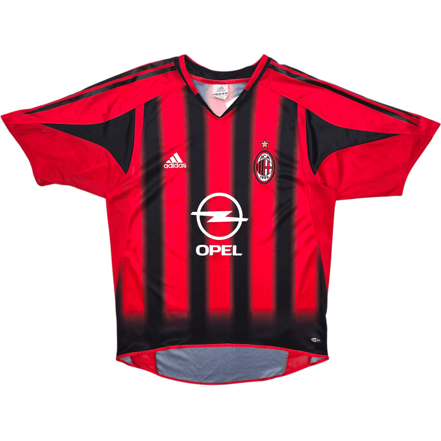 2004/05 AC Milan Home Football Shirt (M) Adidas #21 Pirlo