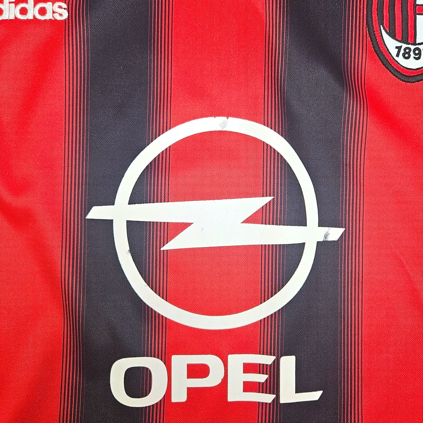 2004/05 AC Milan Home Football Shirt (S) Adidas #7 Shevchenko (UCL)