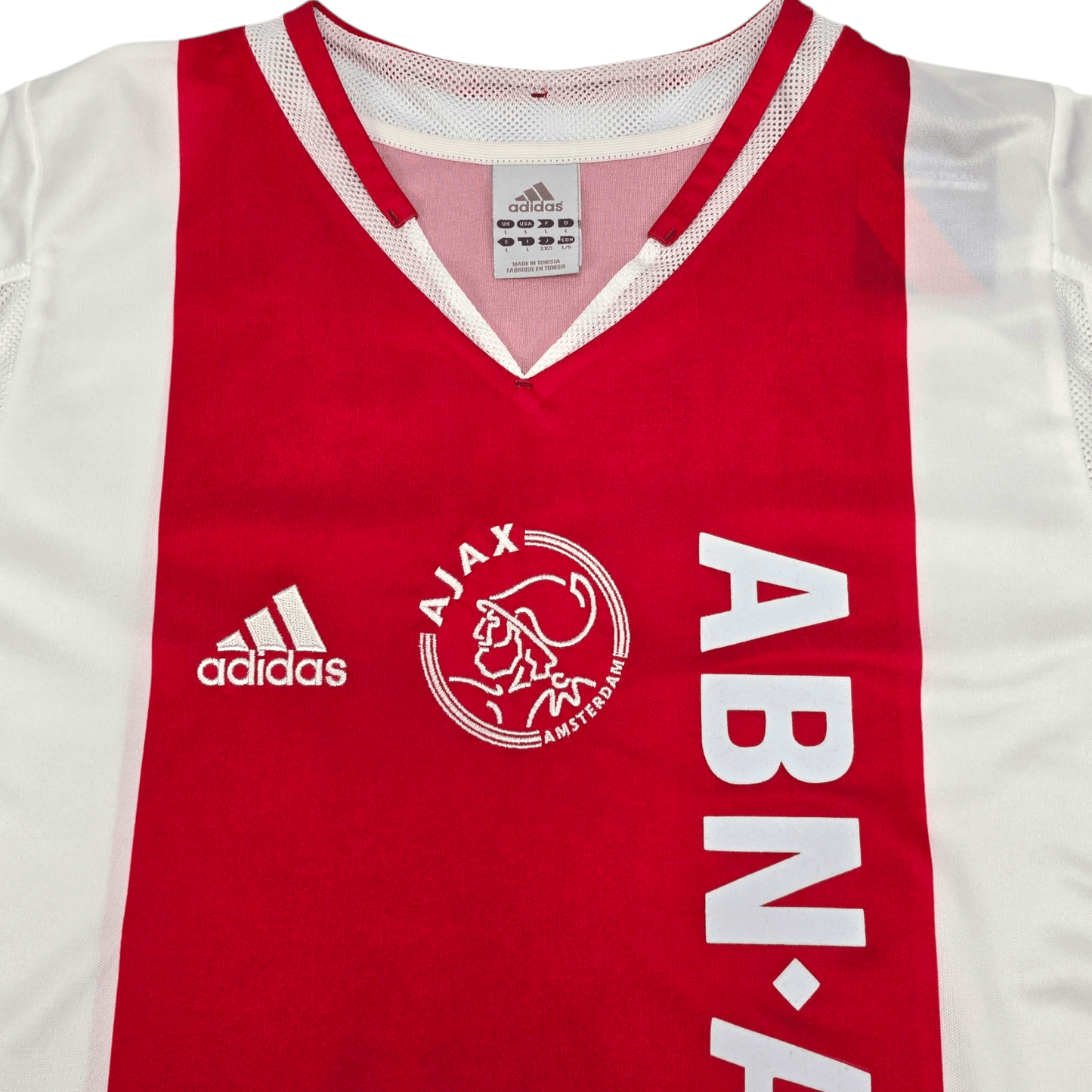 2004/05 Ajax Home Football Shirt (L) Adidas #18 Sneijder