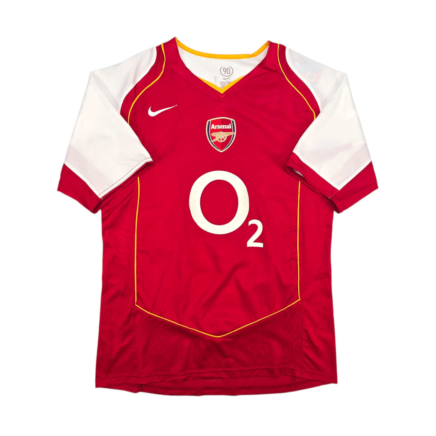 2004/05 Arsenal Home Football Shirt (M) Nike #14 Henry