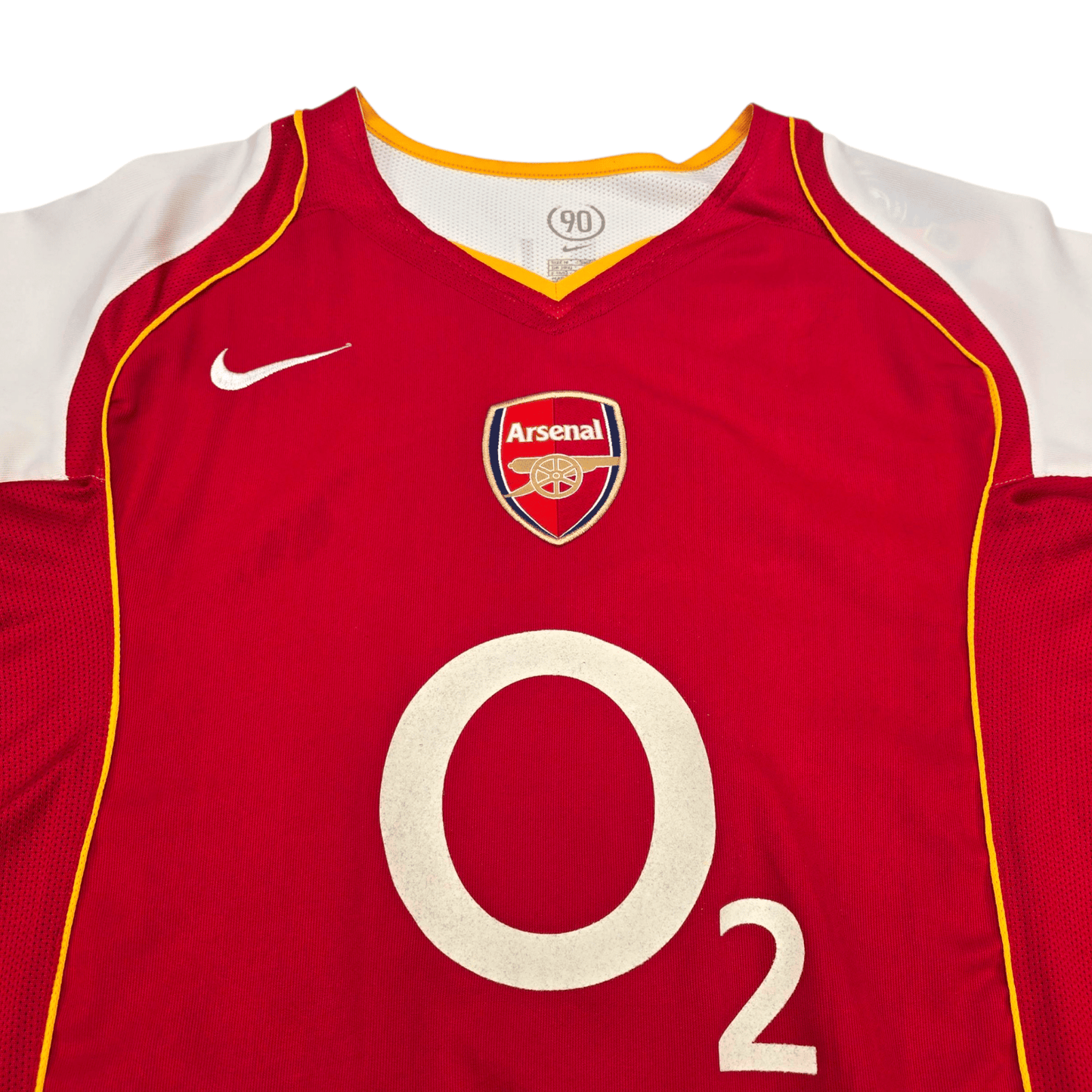 2004/05 Arsenal Home Football Shirt (M) Nike #14 Henry