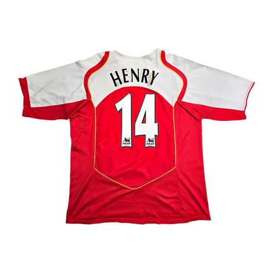 2004/05 Arsenal Home Football Shirt (XL) Nike #14 Henry