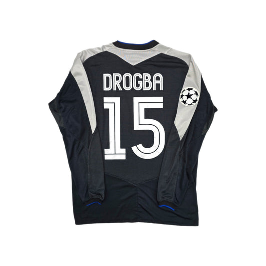 2004/05 Chelsea Third Football Shirt (M) Umbro #15 Drogba (UCL)