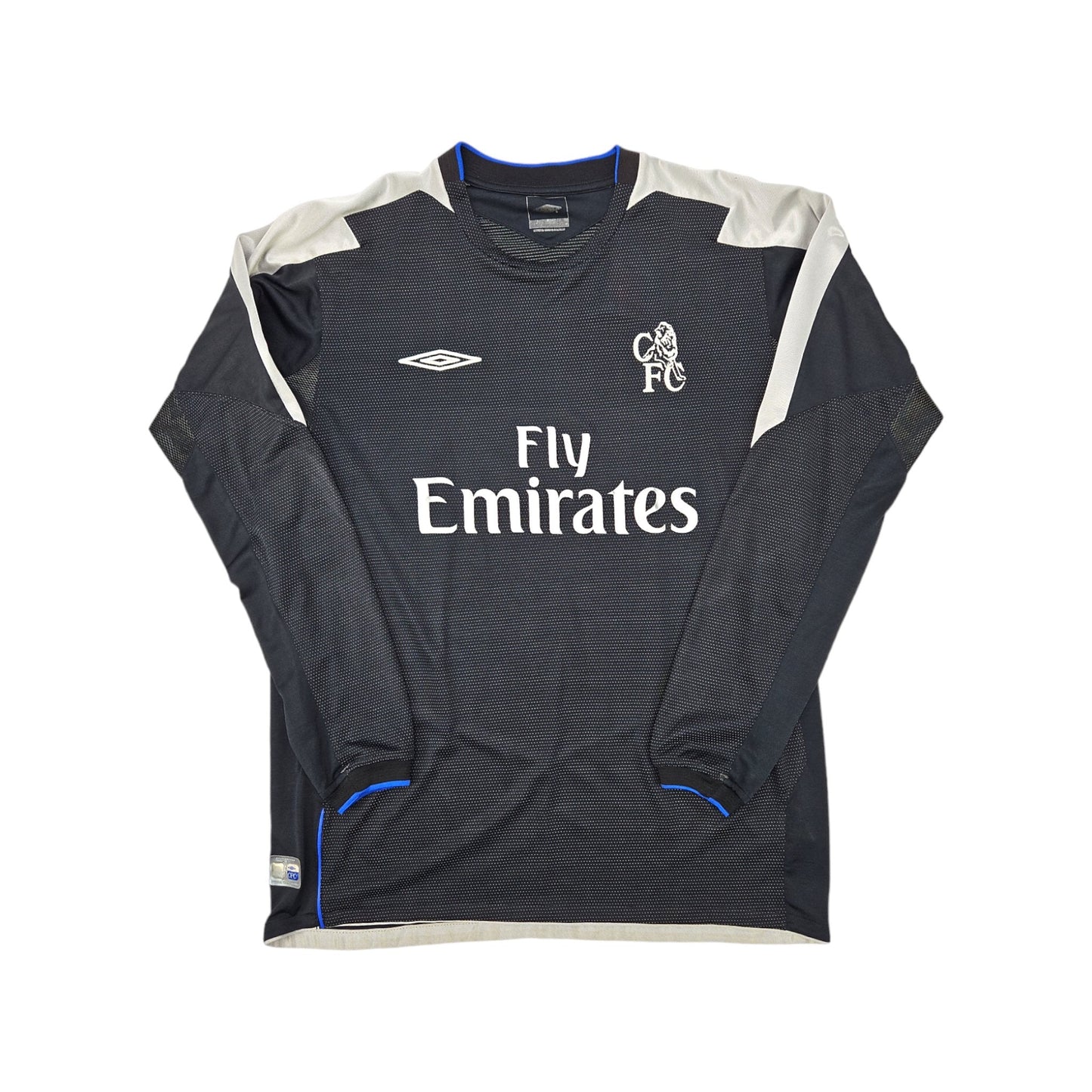 2004/05 Chelsea Third Football Shirt (M) Umbro #15 Drogba (UCL)