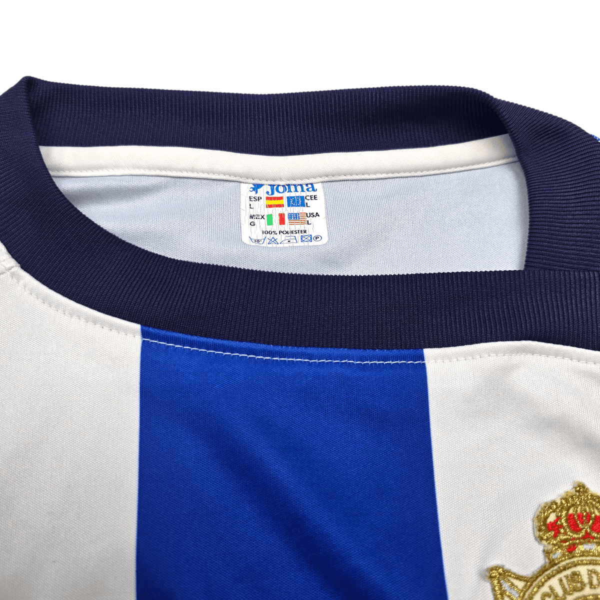 2004/05 Deportivo La Coruna Home Football Shirt (L) Joma