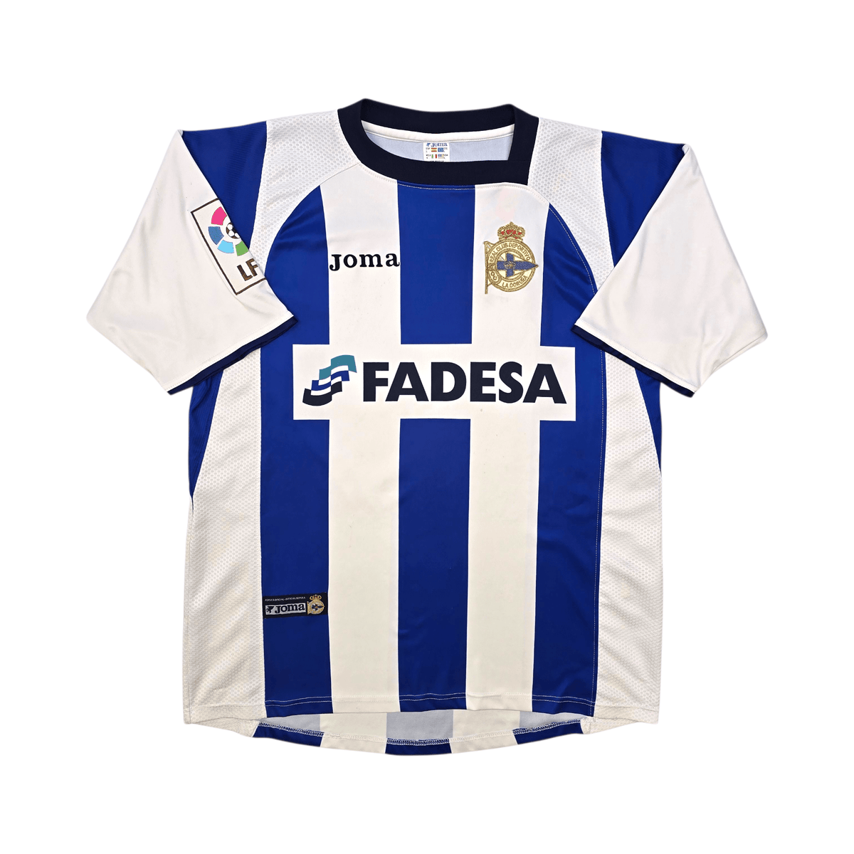 2004/05 Deportivo La Coruna Home Football Shirt (L) Joma