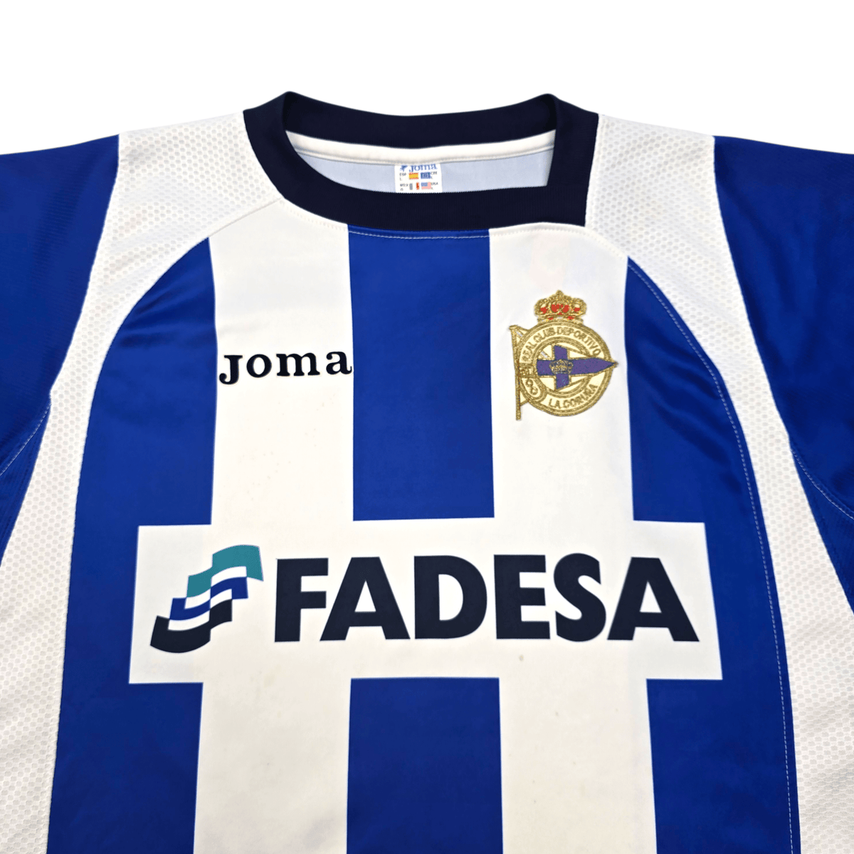 2004/05 Deportivo La Coruna Home Football Shirt (L) Joma