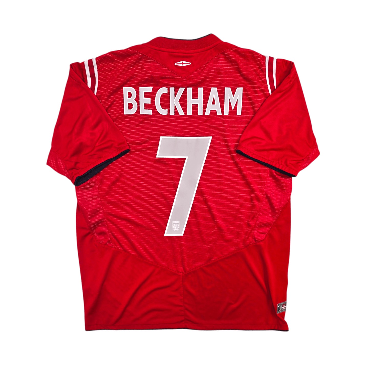 2004/05 England Away Football Shirt (L) Umbro #7 Beckham