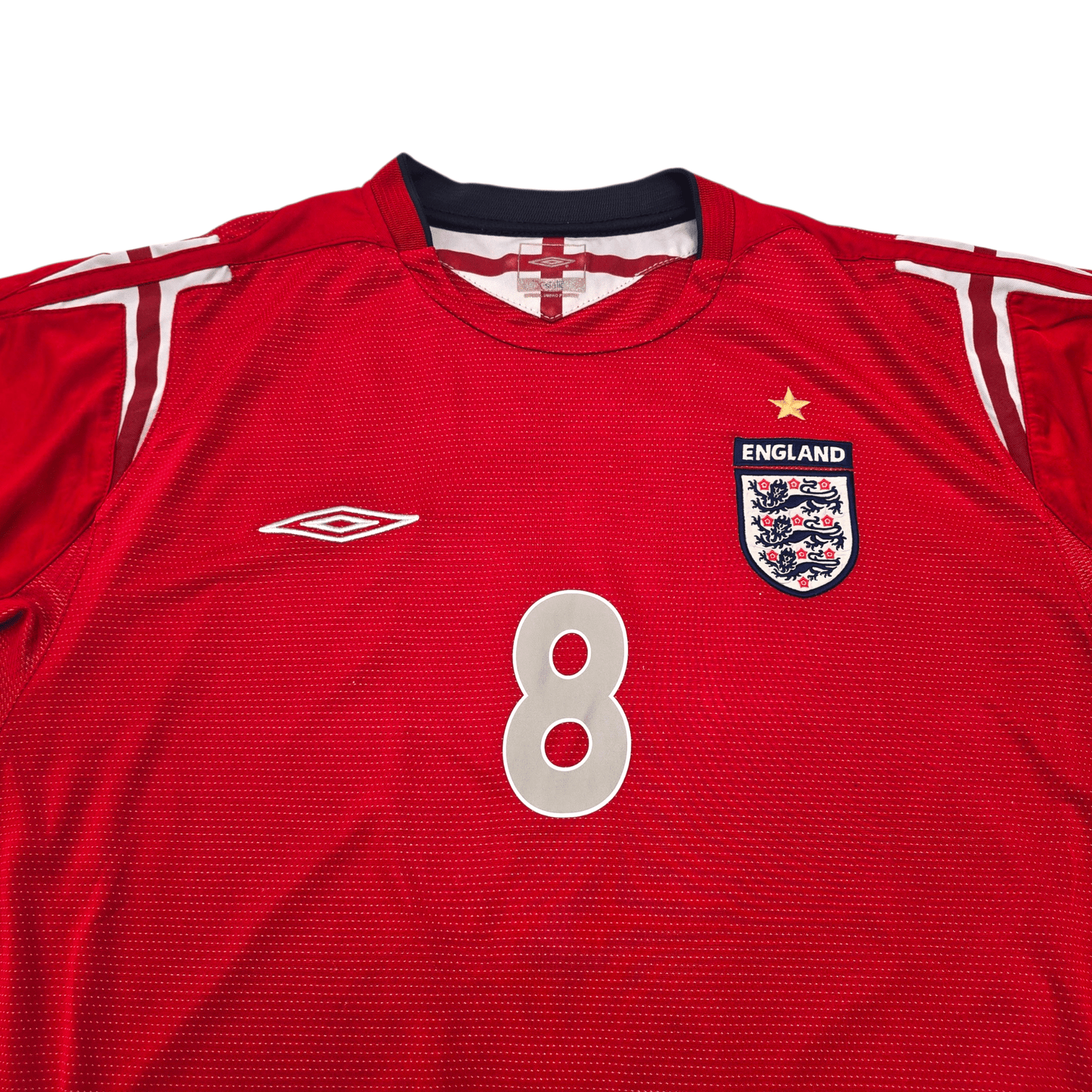 2004/05 England Away Football Shirt (XL) Umbro #8 Lampard