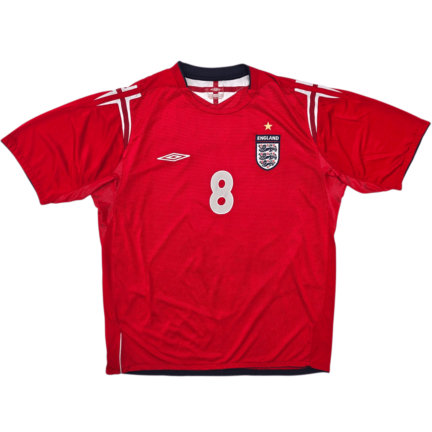 2004/05 England Away Football Shirt (XL) Umbro #8 Lampard