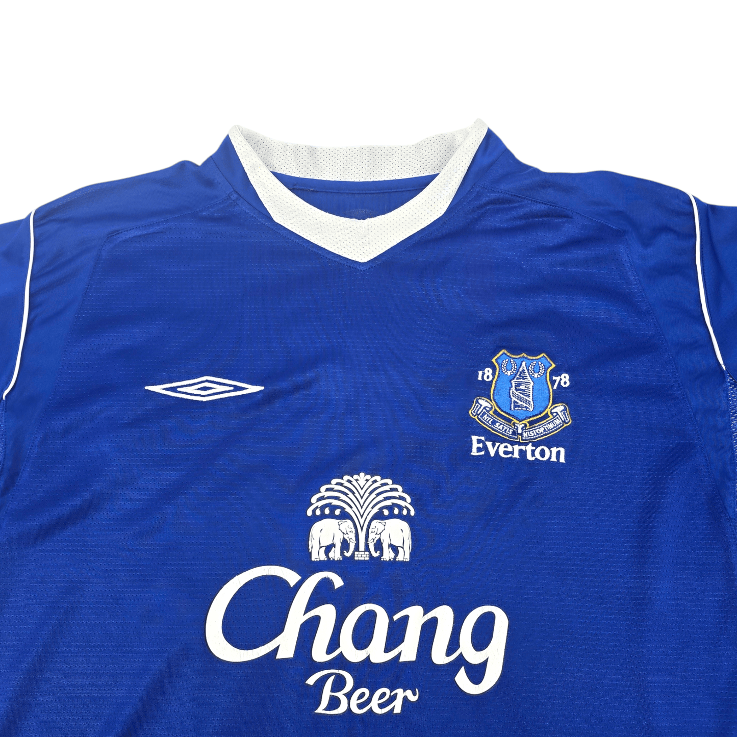 2004/05 Everton Home Football Shirt (L) Umbro #10 Ferguson