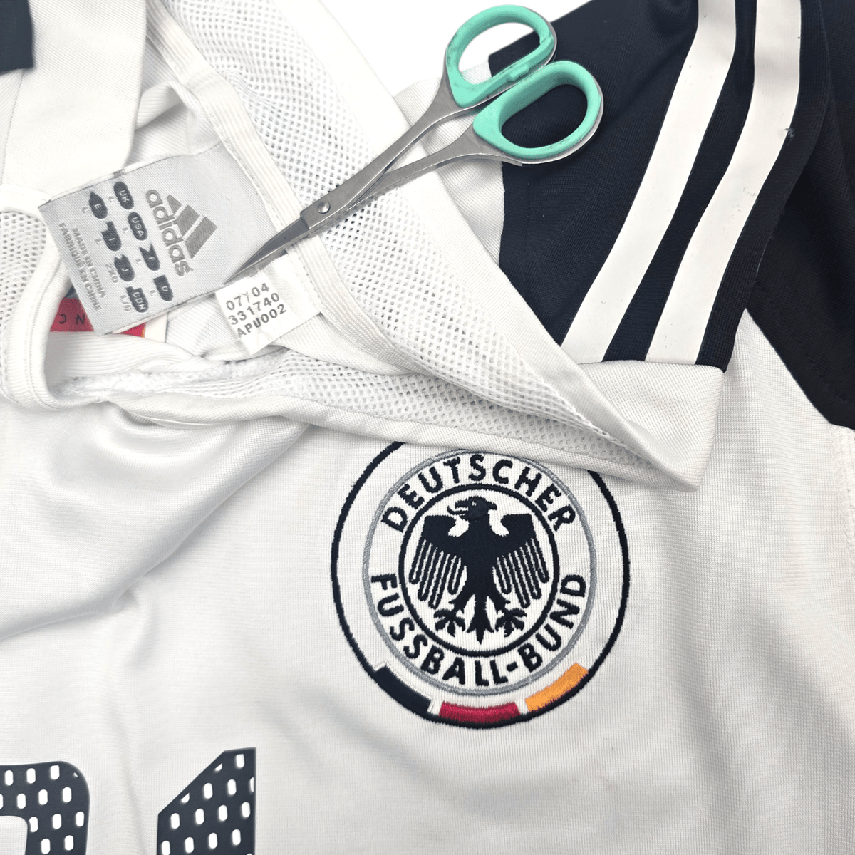 2004/05 Germany Home Football Shirt (L) Adidas #21 Lahm
