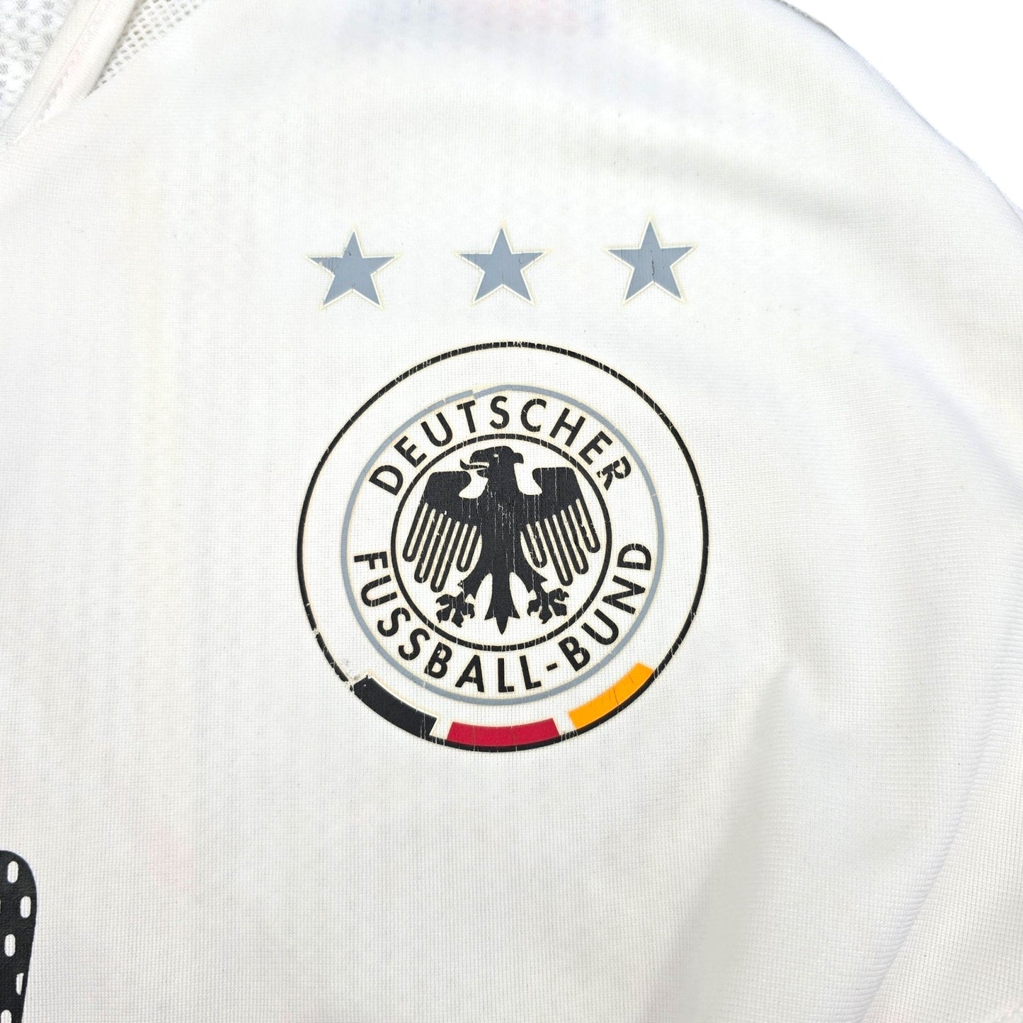 2004/05 Germany Home Football Shirt (L) Adidas #8 Hamann (Player Version)