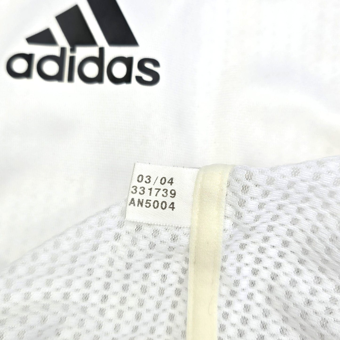 2004/05 Germany Home Football Shirt (L) Adidas #8 Hamann (Player Version)
