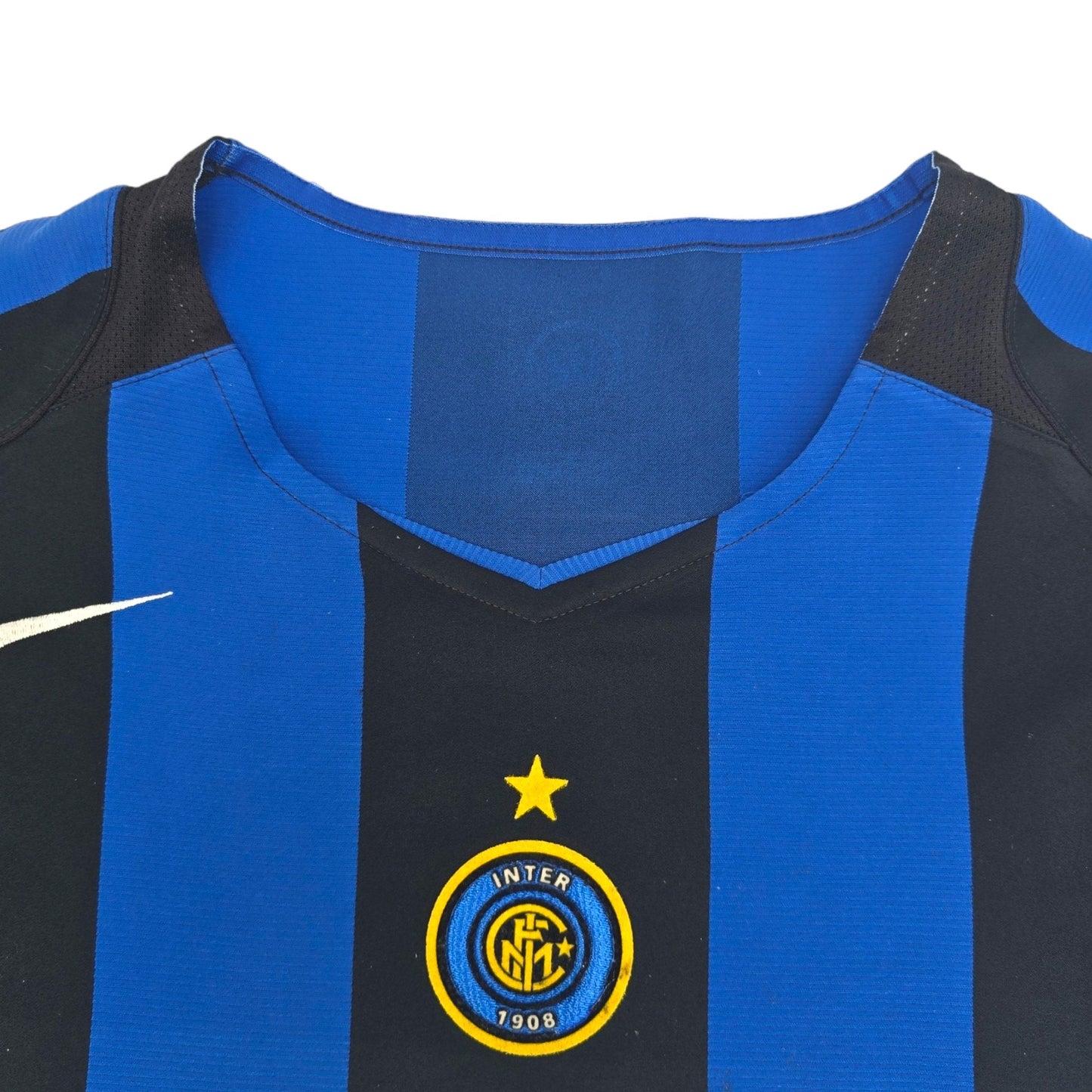 2004/05 Inter Milan Home Football Shirt (L) Nike #11 Mihajlovic
