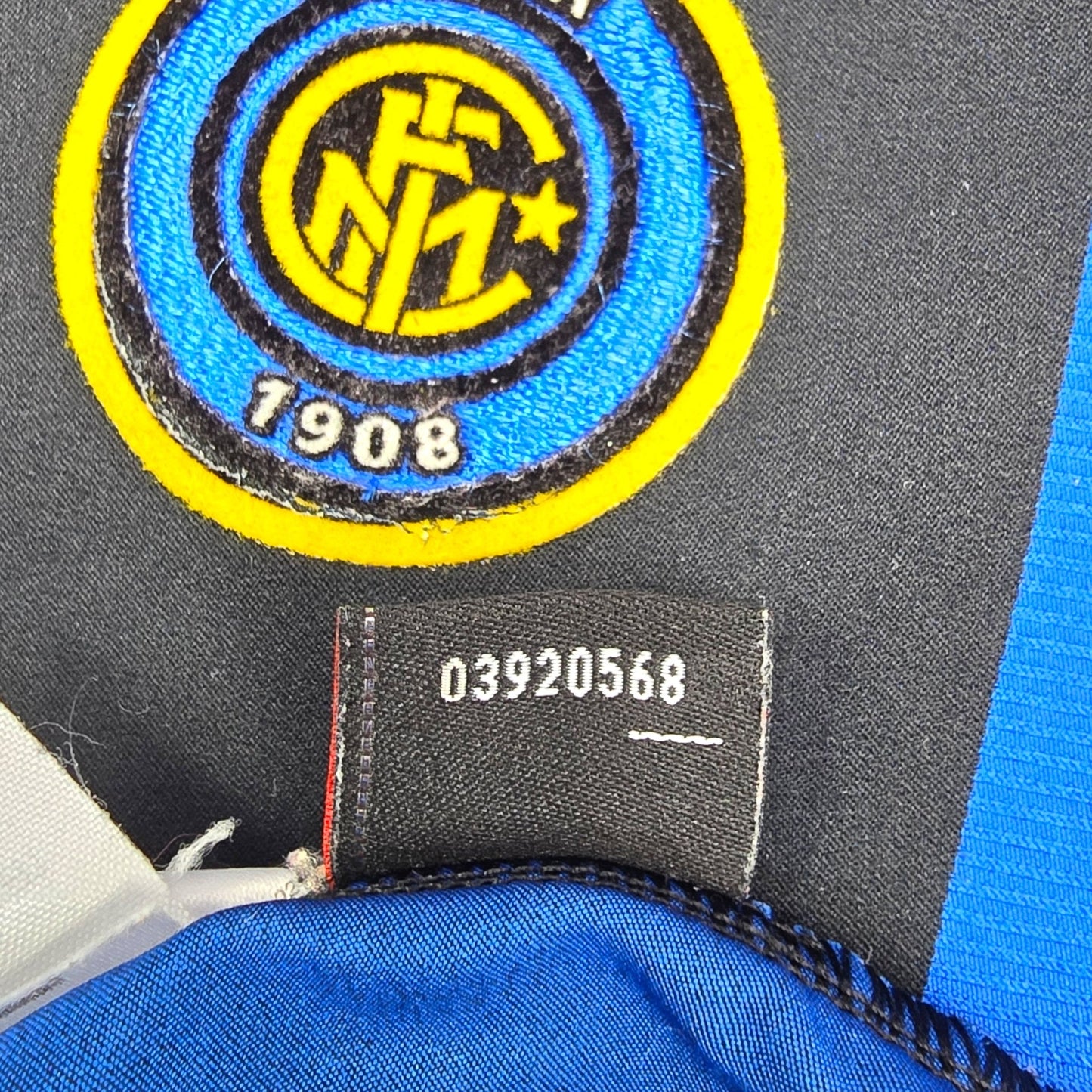 2004/05 Inter Milan Home Football Shirt (L) Nike #20 Recoba