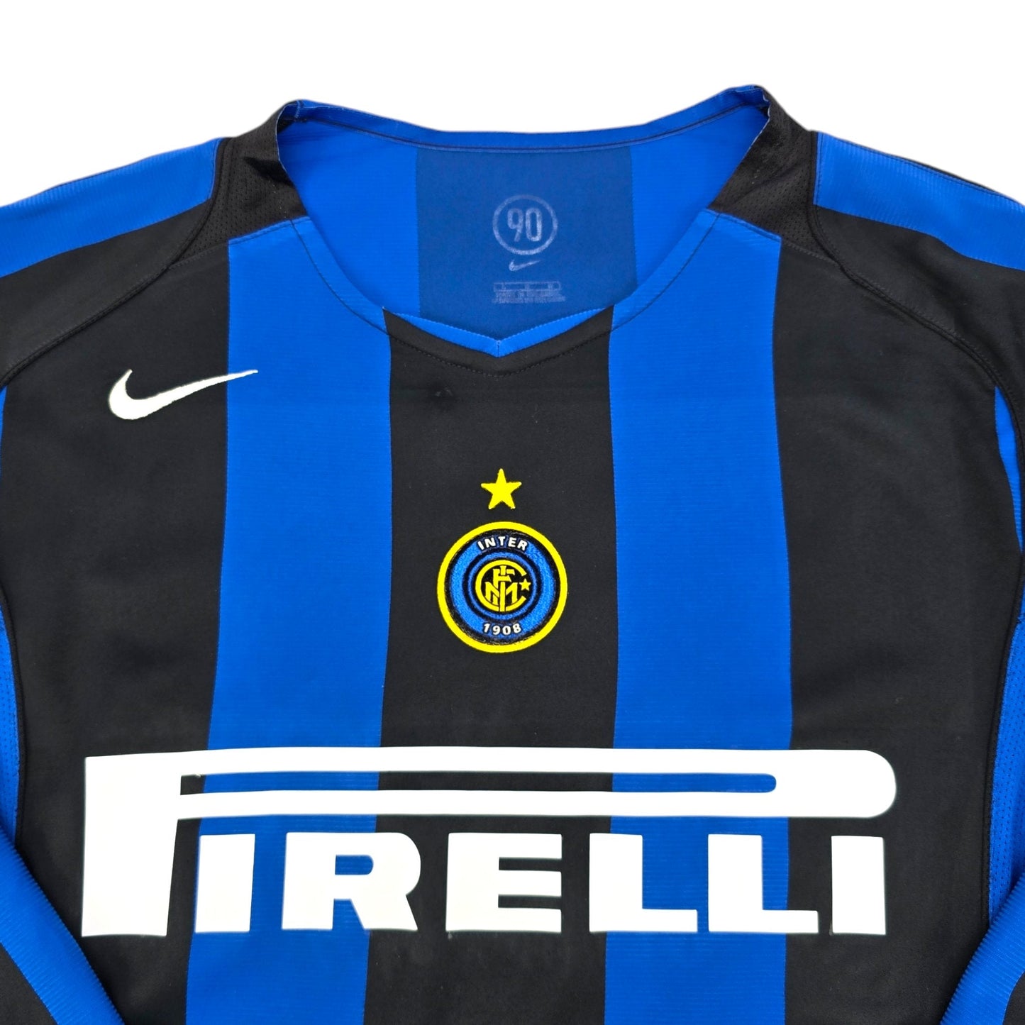 2004/05 Inter Milan Home Football Shirt (L) Nike #20 Recoba