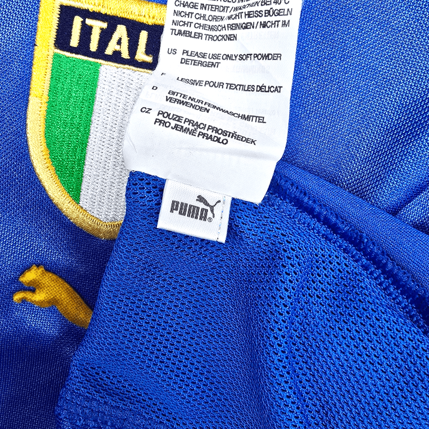 2004/05 Italy Home Football Shirt (L) Puma #7 Del Piero