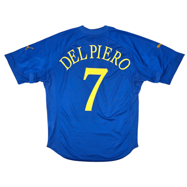 2004/05 Italy Home Football Shirt (L) Puma #7 Del Piero