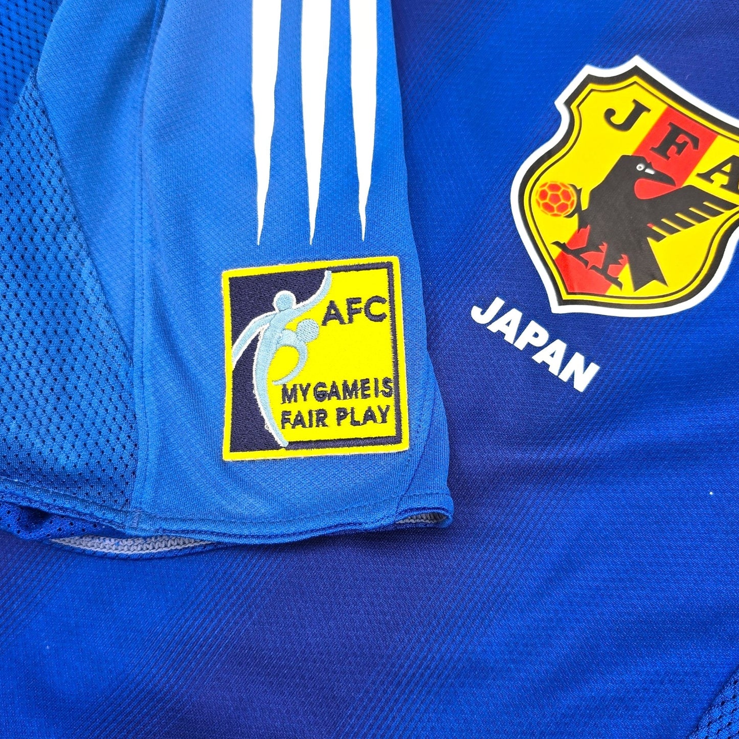 2004/05 Japan Home Football Shirt (M) Adidas #10 Nakamura (Player Version)