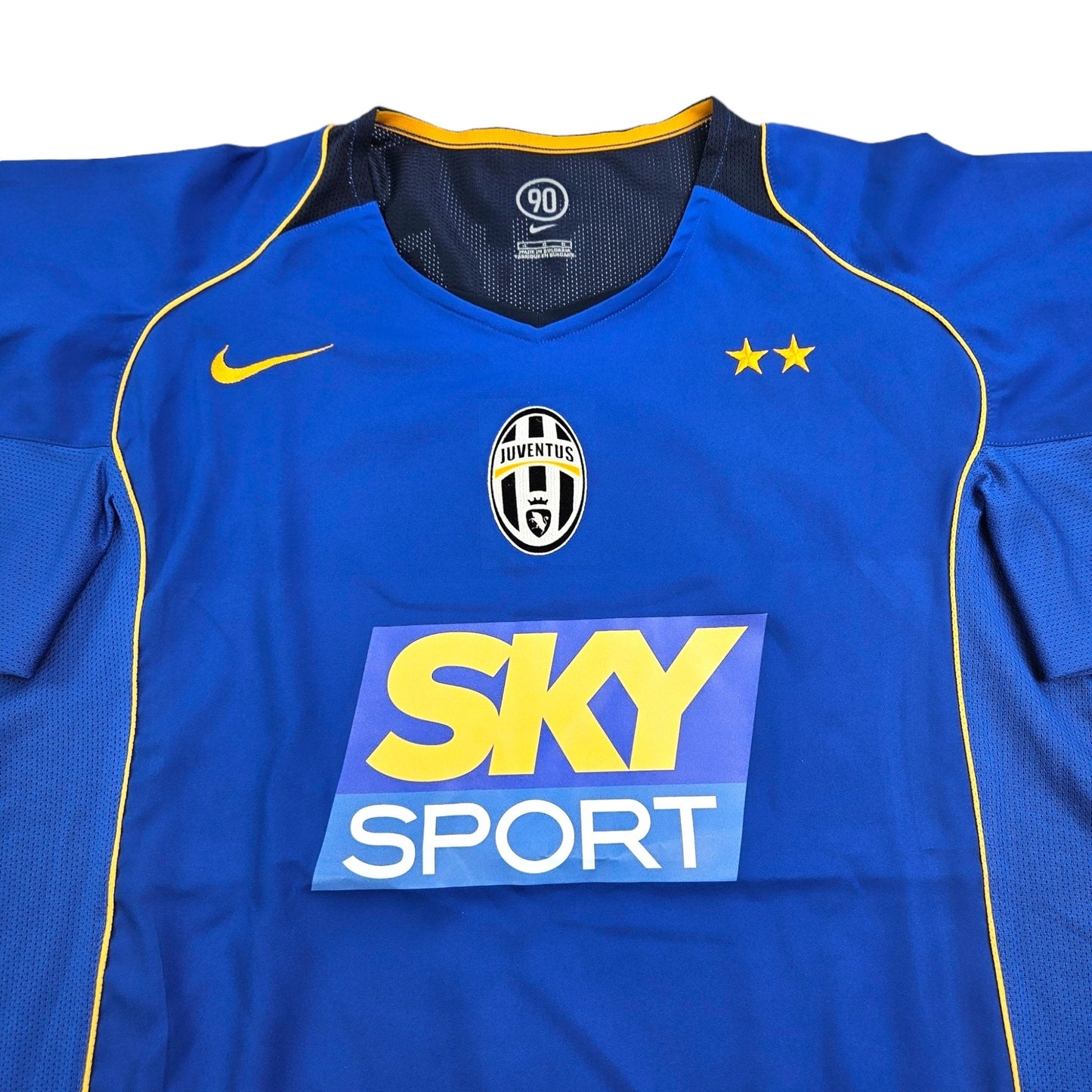 2004/05 Juventus Away Football Shirt (L) Nike #11 Nedved (Restored Sponsor)