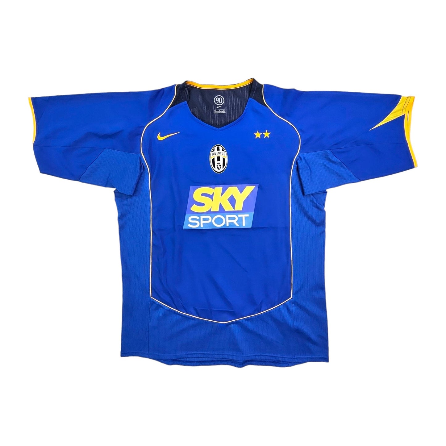 2004/05 Juventus Away Football Shirt (L) Nike #11 Nedved (Restored Sponsor)