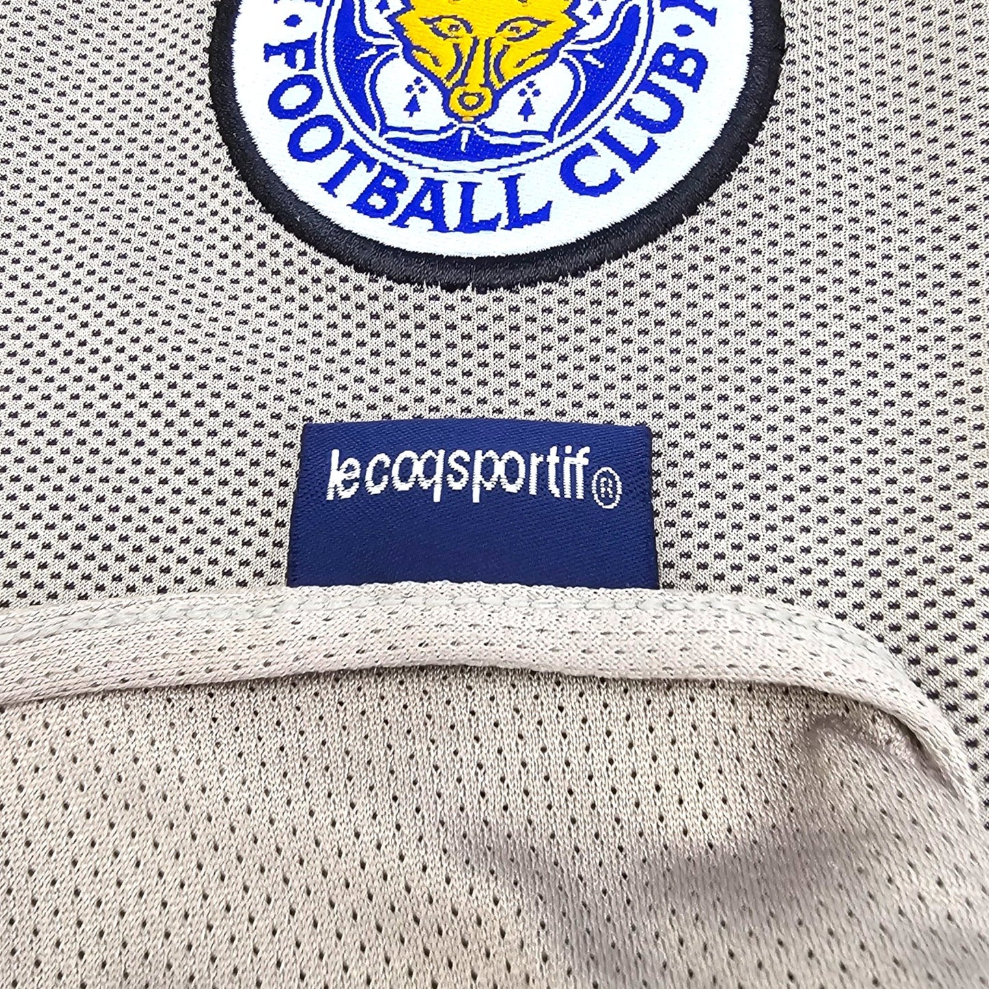 2004/05 Leicester City Away Football Shirt (2XL) Le Coq Sportif (120 Years)