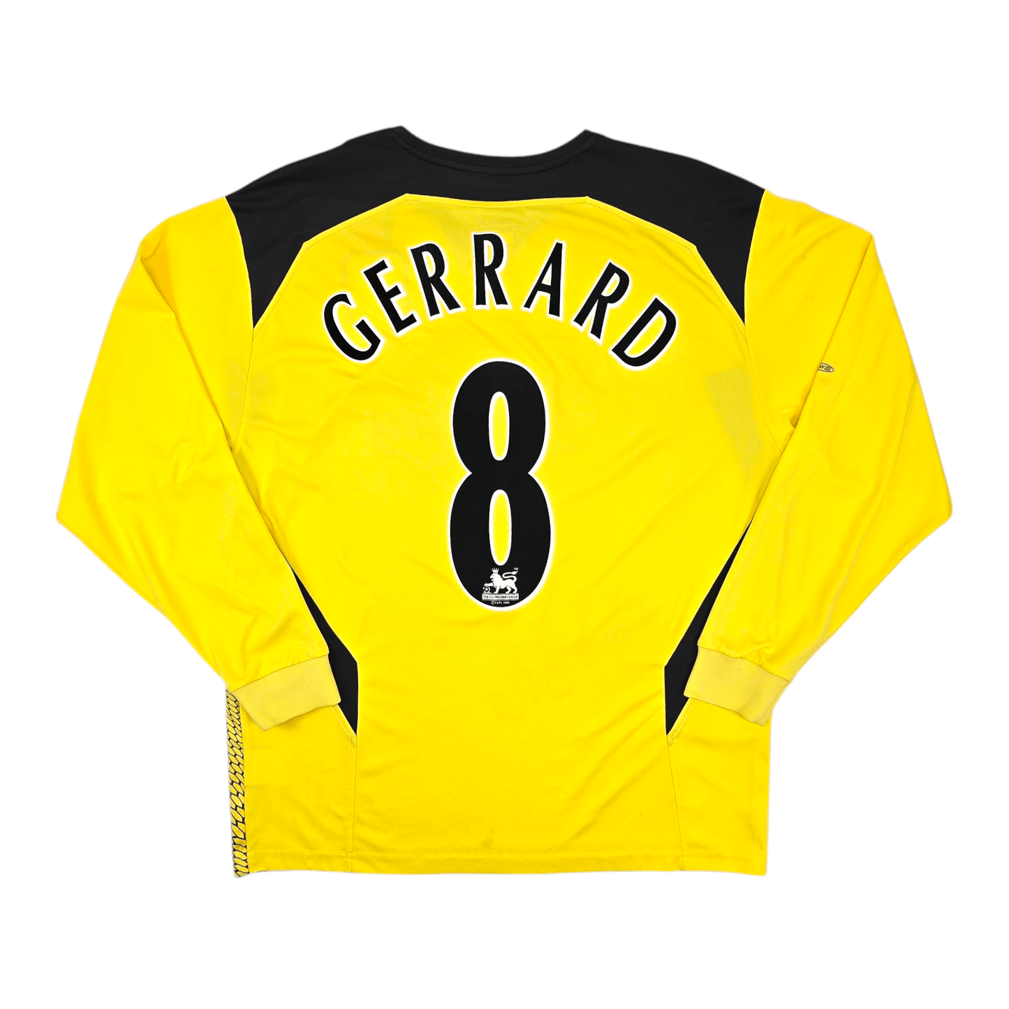 2004/05 Liverpool Away Football Shirt (L) Reebok #8 Gerrard