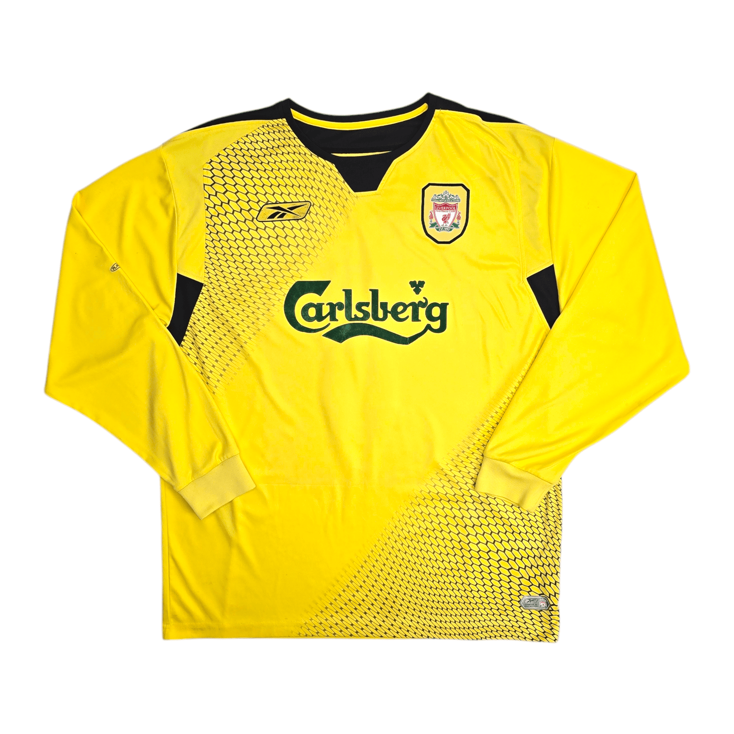 2004/05 Liverpool Away Football Shirt (L) Reebok #8 Gerrard