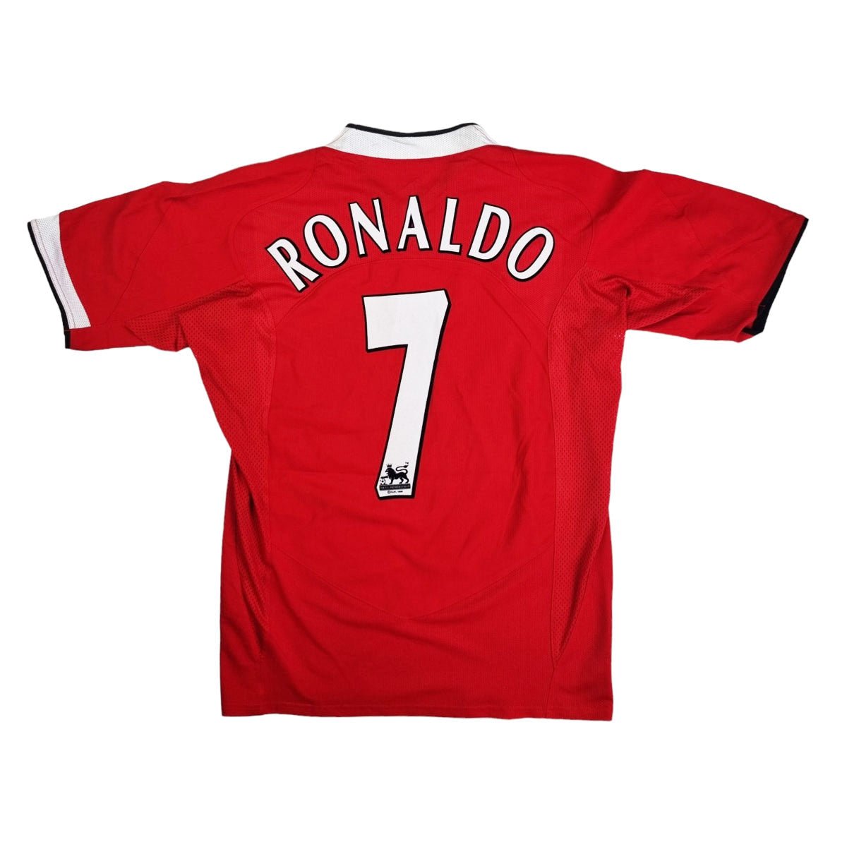 2004/05 Manchester United Home Football Shirt (M) Nike #7 Ronaldo