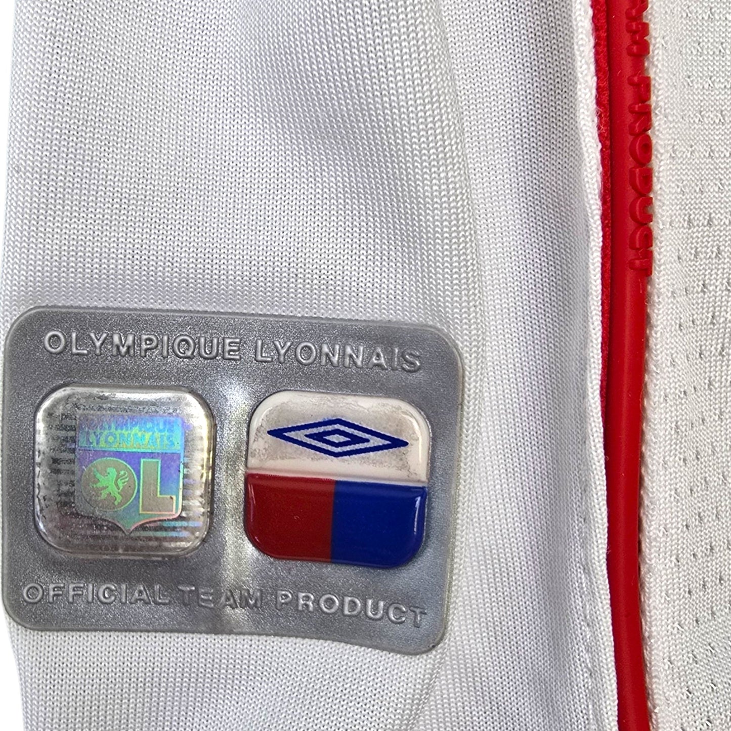 2004/05 Olympique Lyonnais Home Football Shirt (S) Umbro #8 Juninho