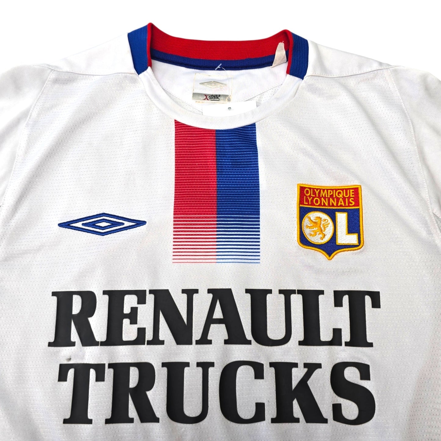 2004/05 Olympique Lyonnais Home Football Shirt (S) Umbro #8 Juninho