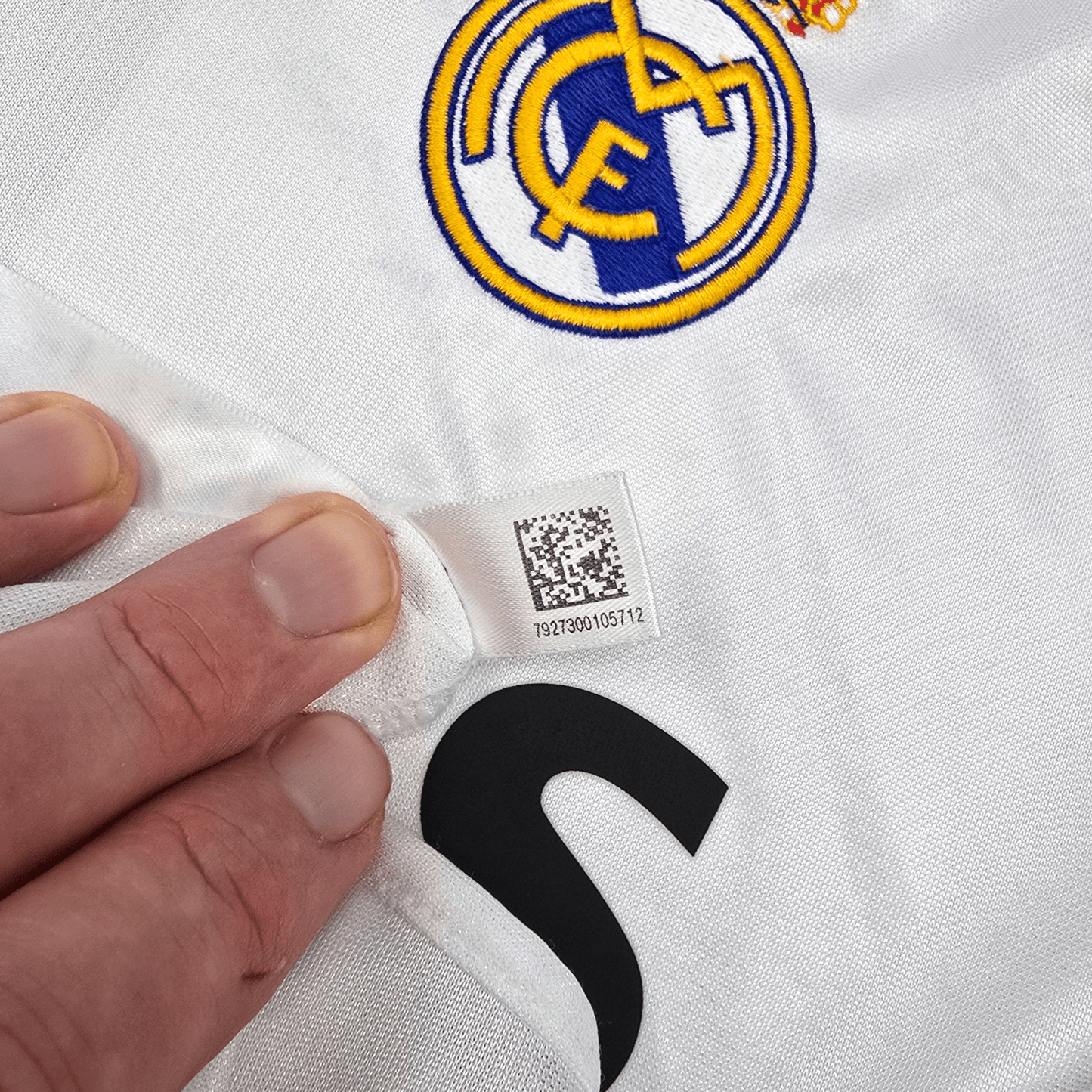 2004/05 Real Madrid Home Football Shirt (L) Adidas #5 Zidane