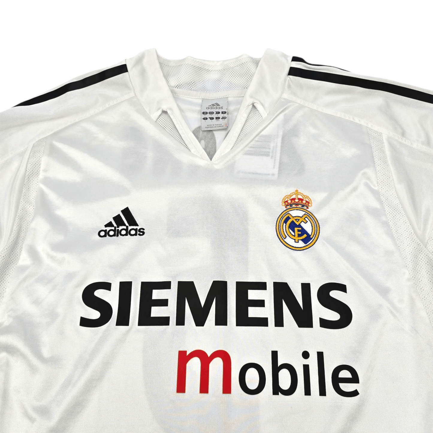 2004/05 Real Madrid Home Football Shirt (L) Adidas #5 Zidane