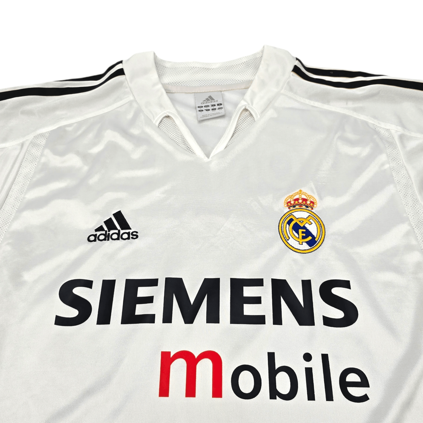 2004/05 Real Madrid Home Football Shirt (L) Adidas #9 Ronaldo