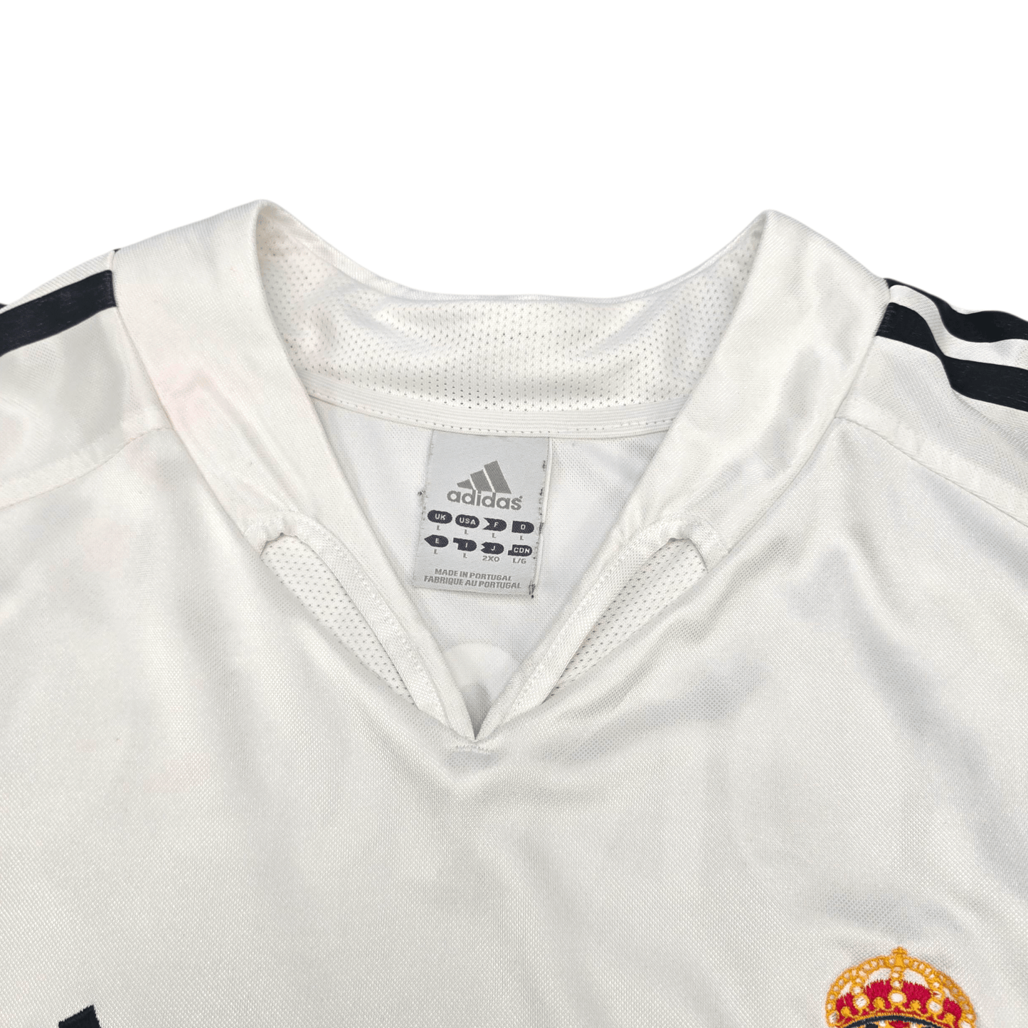 2004/05 Real Madrid Home Football Shirt (L) Adidas #9 Ronaldo
