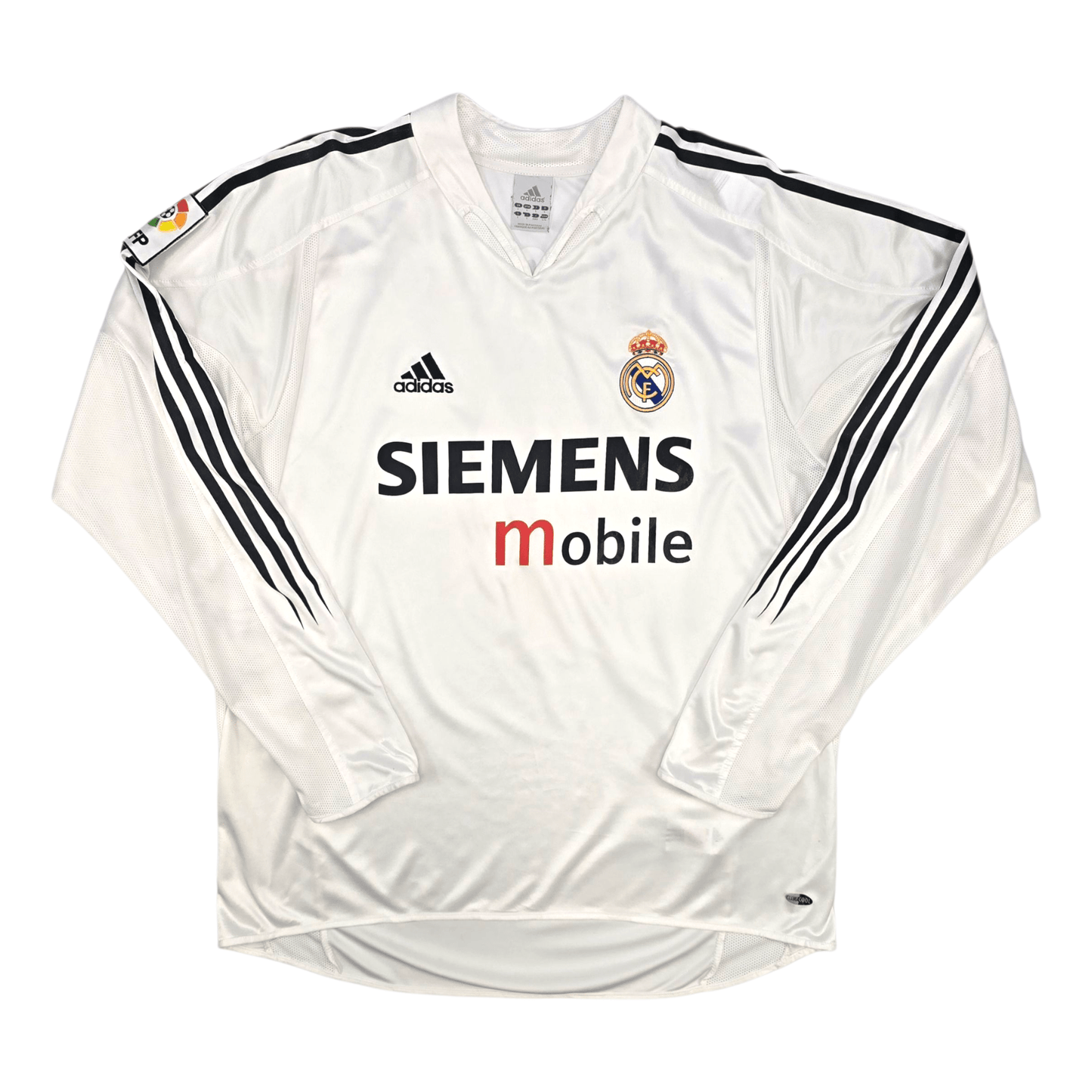 2004/05 Real Madrid Home Football Shirt (L) Adidas #9 Ronaldo