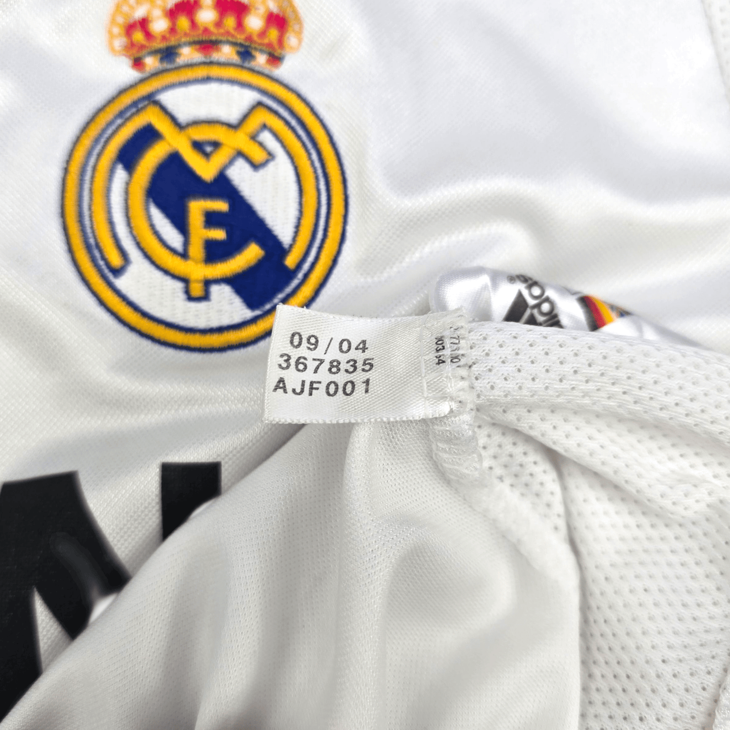 2004/05 Real Madrid Home Football Shirt (L) Adidas #9 Ronaldo