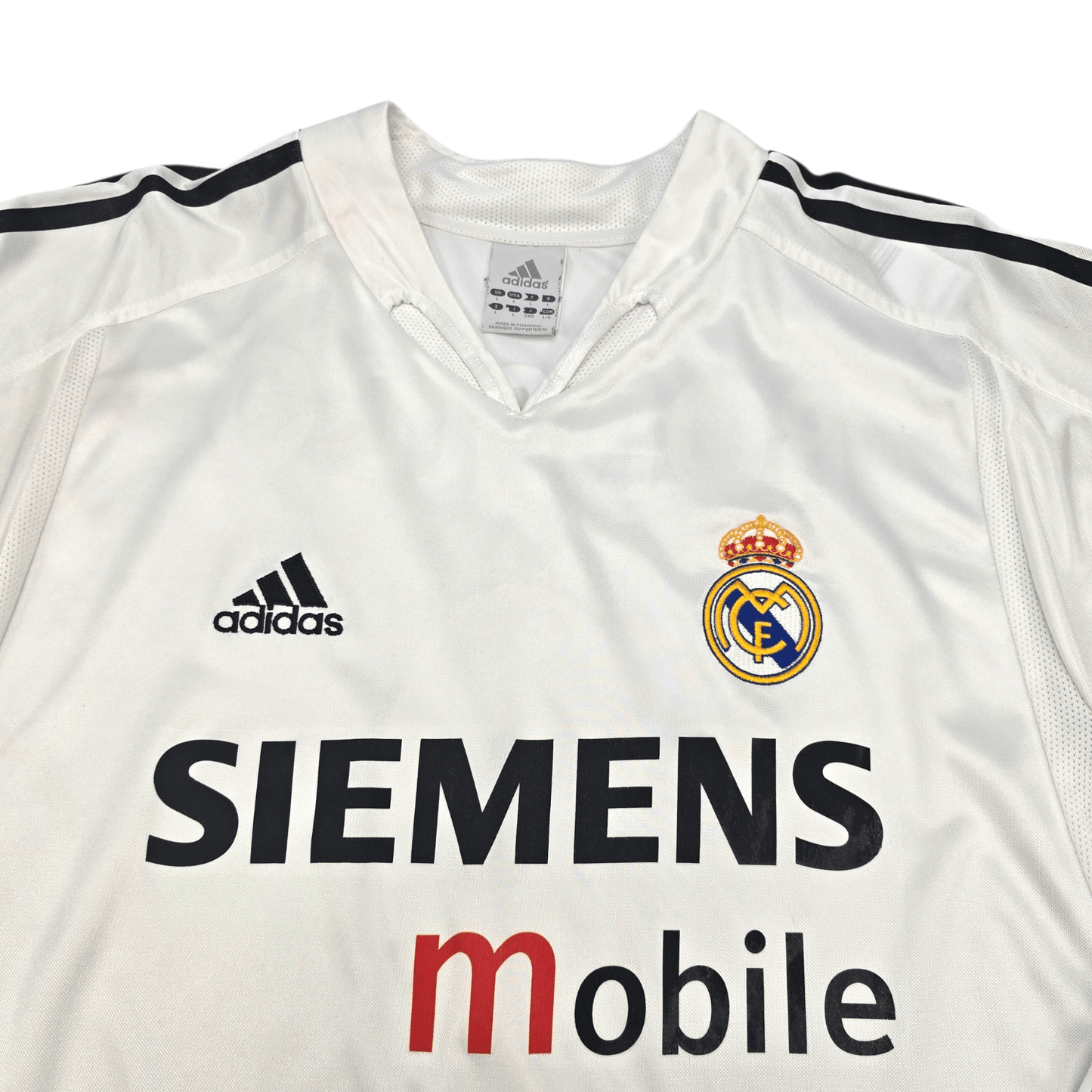 2004/05 Real Madrid Home Football Shirt (L) Adidas #9 Ronaldo