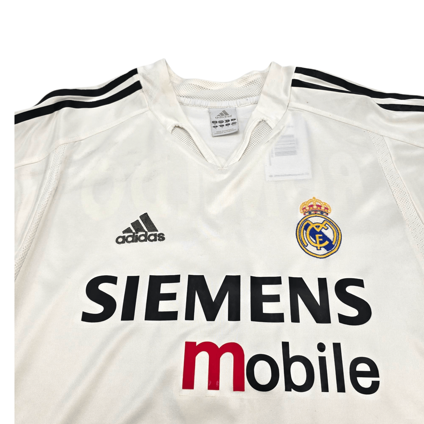 2004/05 Real Madrid Home Football Shirt (M) Adidas #9 Ronaldo