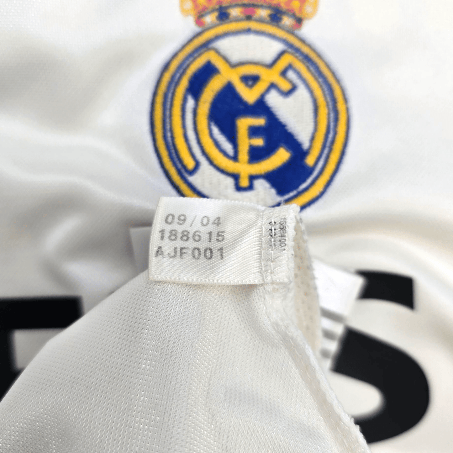 2004/05 Real Madrid Home Football Shirt (M) Adidas #9 Ronaldo