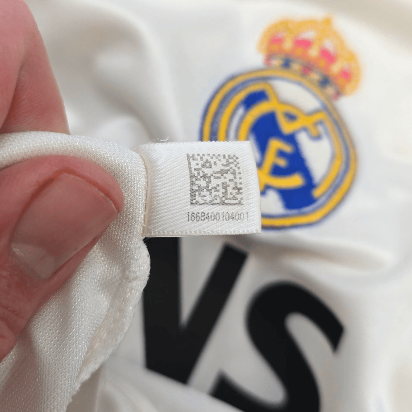 2004/05 Real Madrid Home Football Shirt (M) Adidas #9 Ronaldo