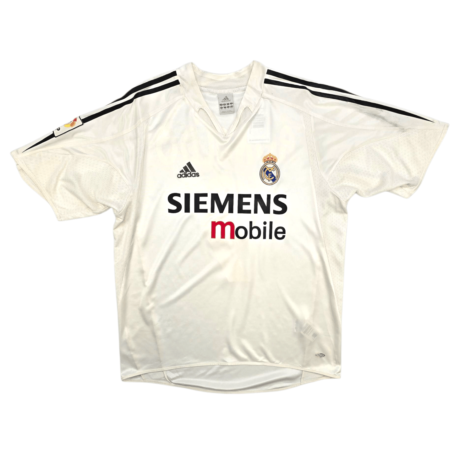 2004/05 Real Madrid Home Football Shirt (M) Adidas #9 Ronaldo