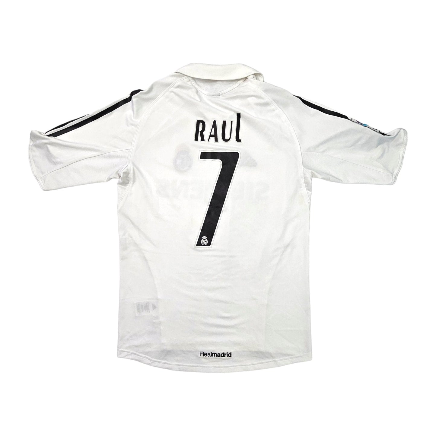 2004/05 Real Madrid Home Football Shirt (S) Adidas #7 Raul