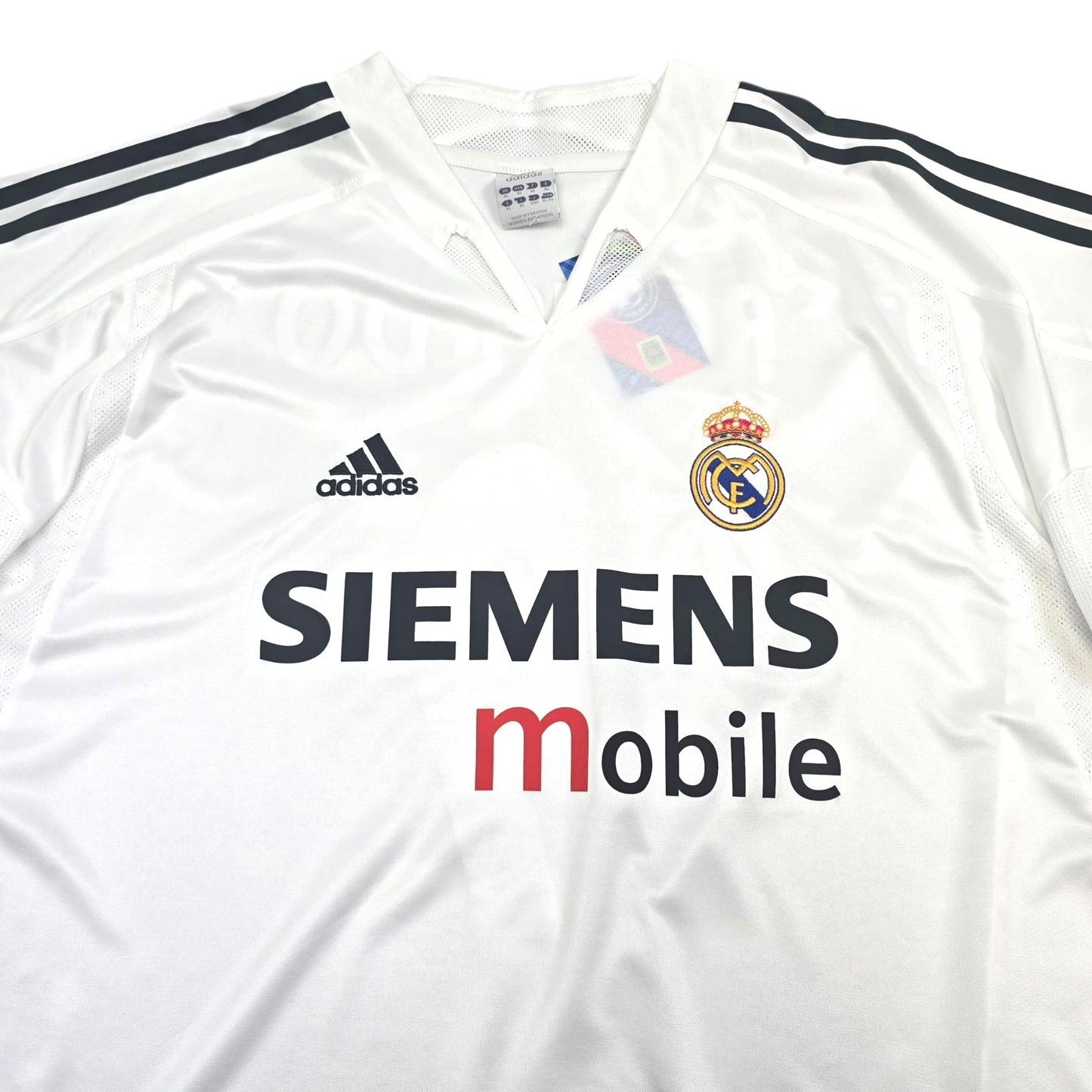 2004/05 Real Madrid Home Football Shirt (XL) Adidas #9 Ronaldo