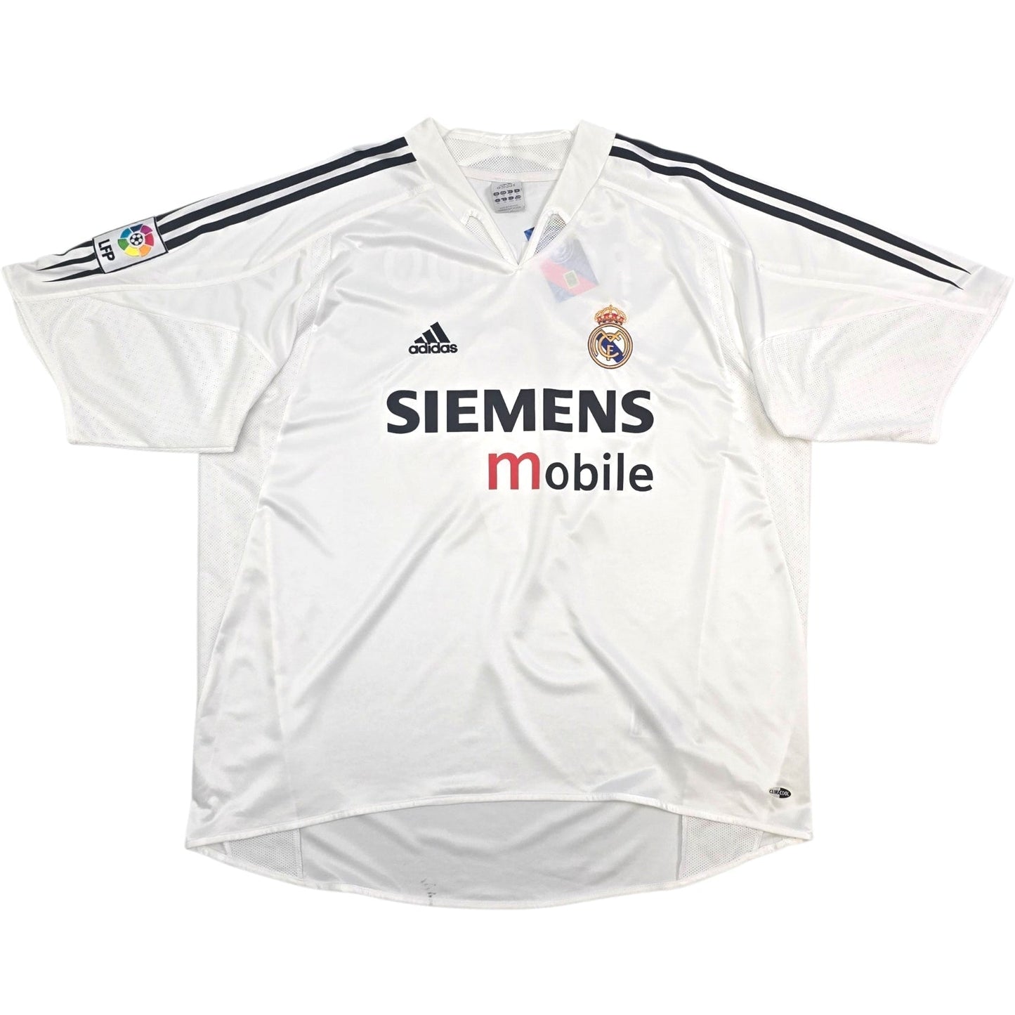2004/05 Real Madrid Home Football Shirt (XL) Adidas #9 Ronaldo