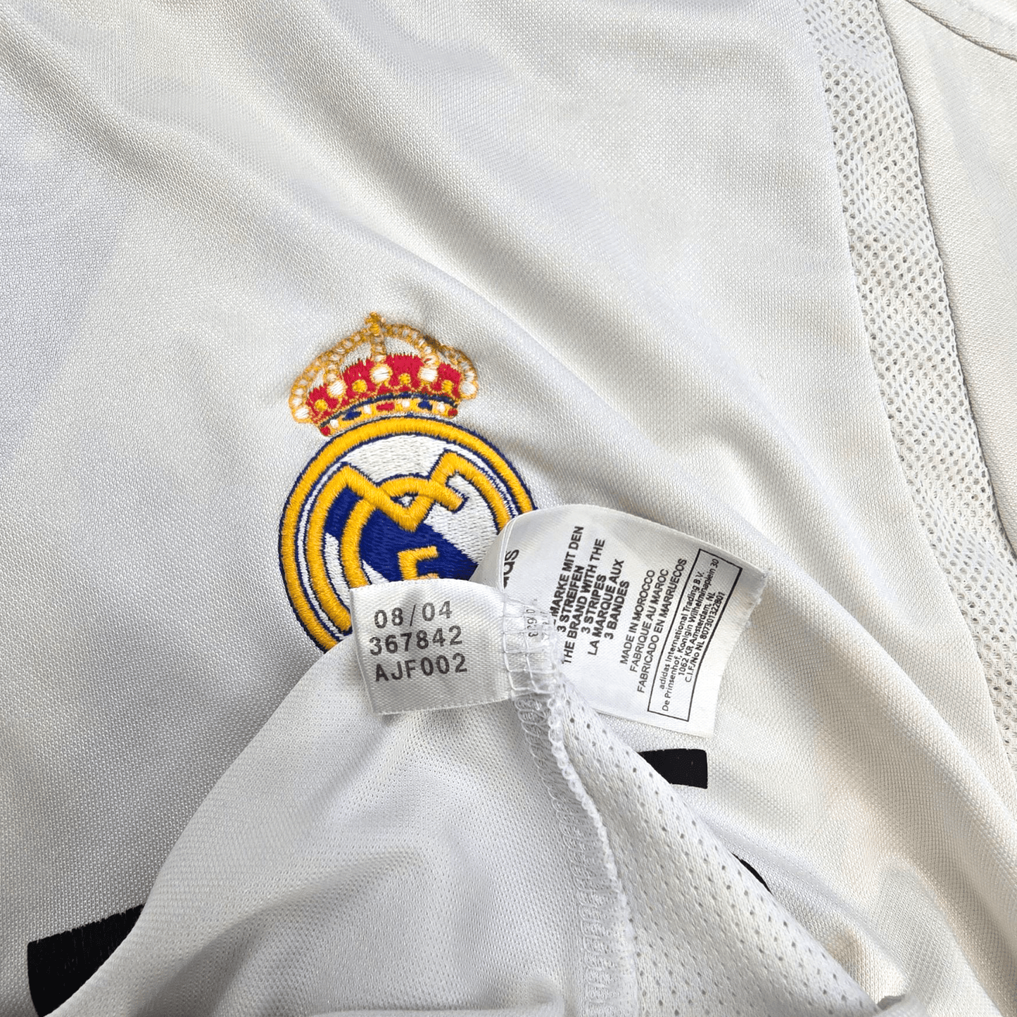 2004/05 Real Madrid Home Football Shirt (XL) Adidas