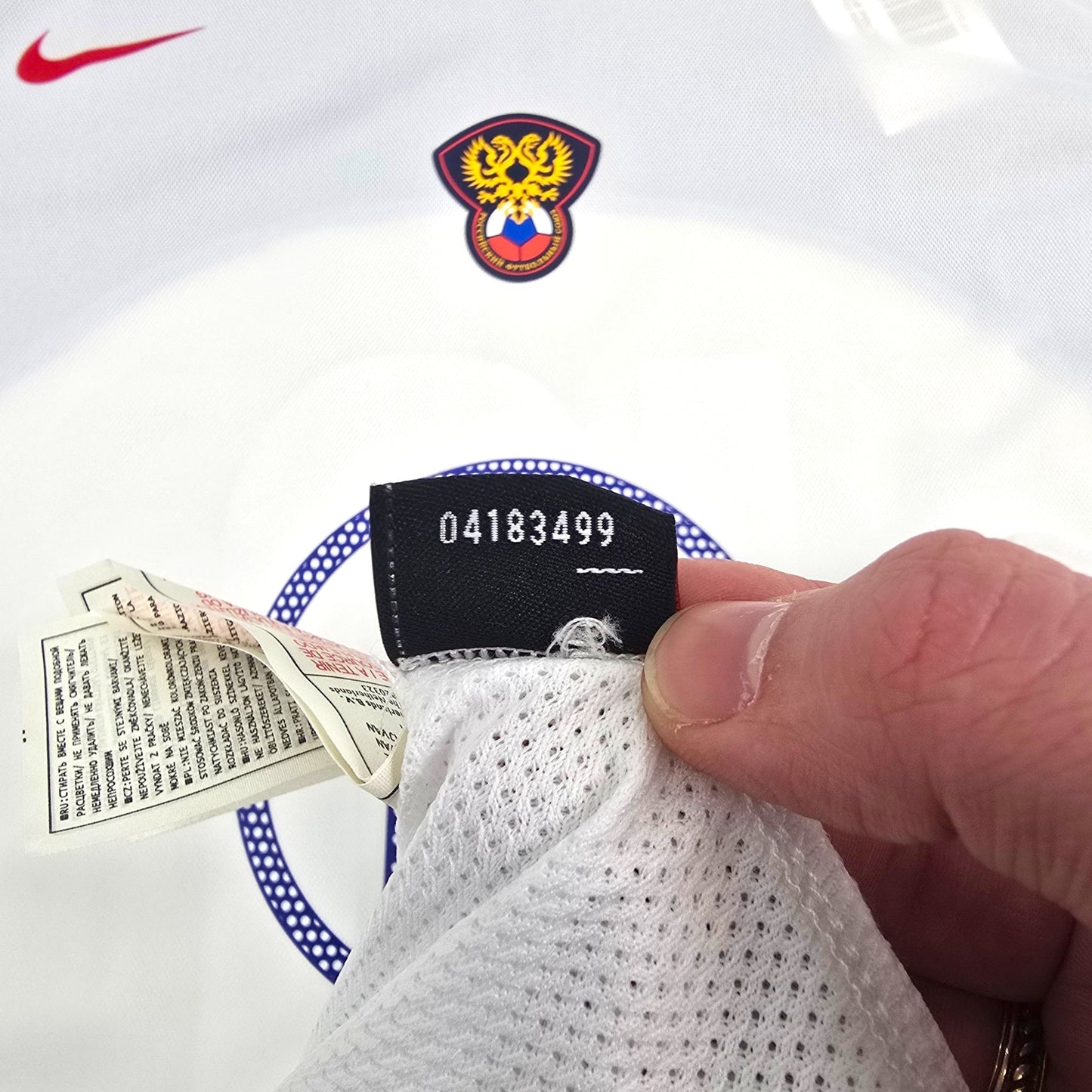 2004/05 Russia Home Football Shirt (XL) Nike #10 Mostovoi